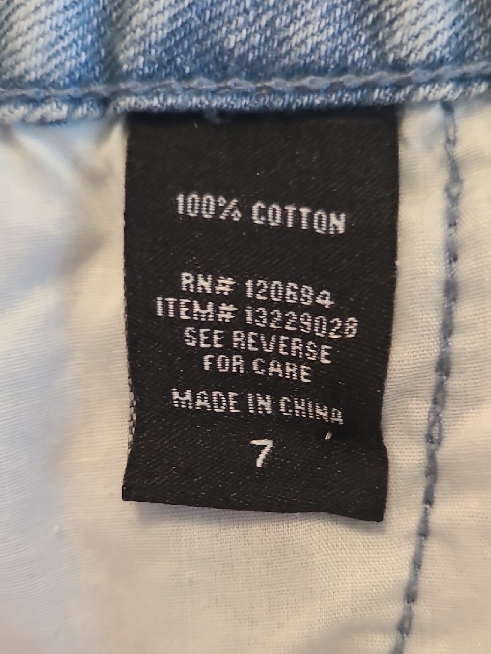 Hot Topic Light Blue Boyfriend Cargo Jeans - Picture 5 of 5